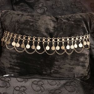 Vintage Bronze Tone Chain Link Belt